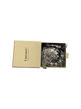 Custom4u a silver-toned bamboo style textured design gift box Name Desiree